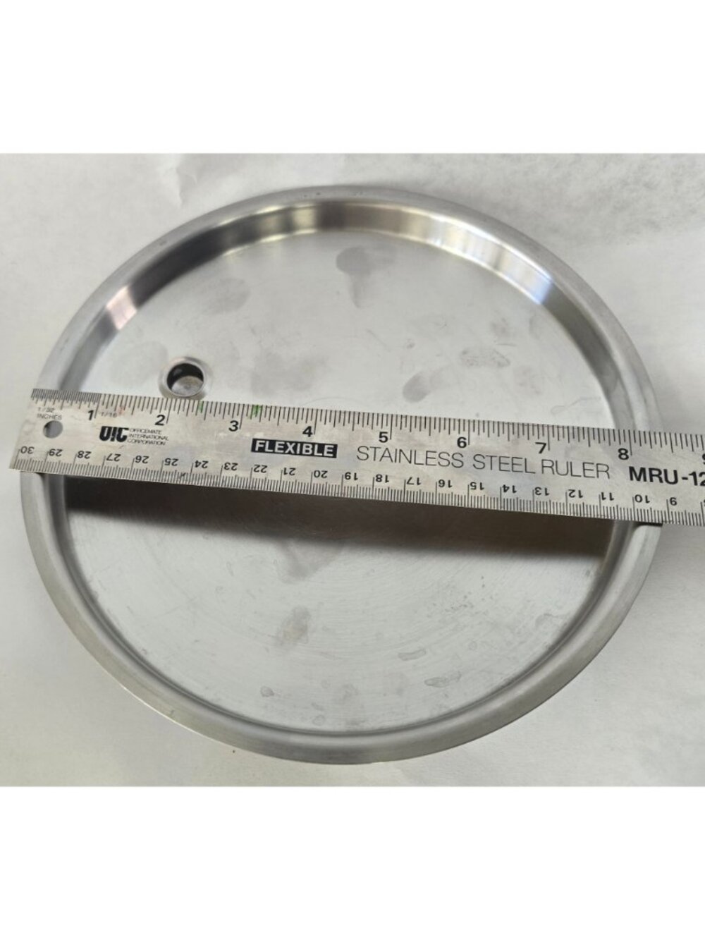 Vintage Saladmaster 8.5in Stainless Steel Vapo Valve Lid Steam Vented Lid Only - Picture 4 of 4